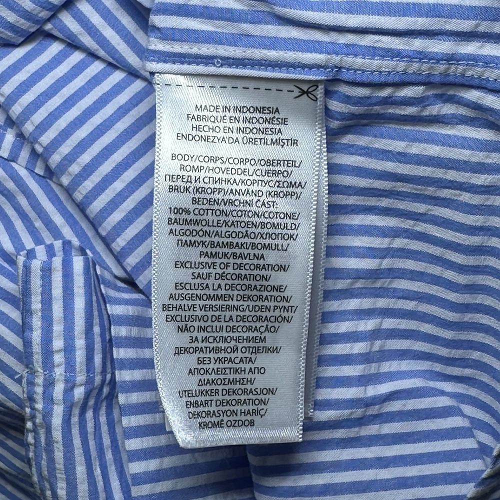 Polo Ralph Lauren Men's RL Untucked Fit Preppy Seersucker Striped Shirt XL NWT - Picture 10 of 10